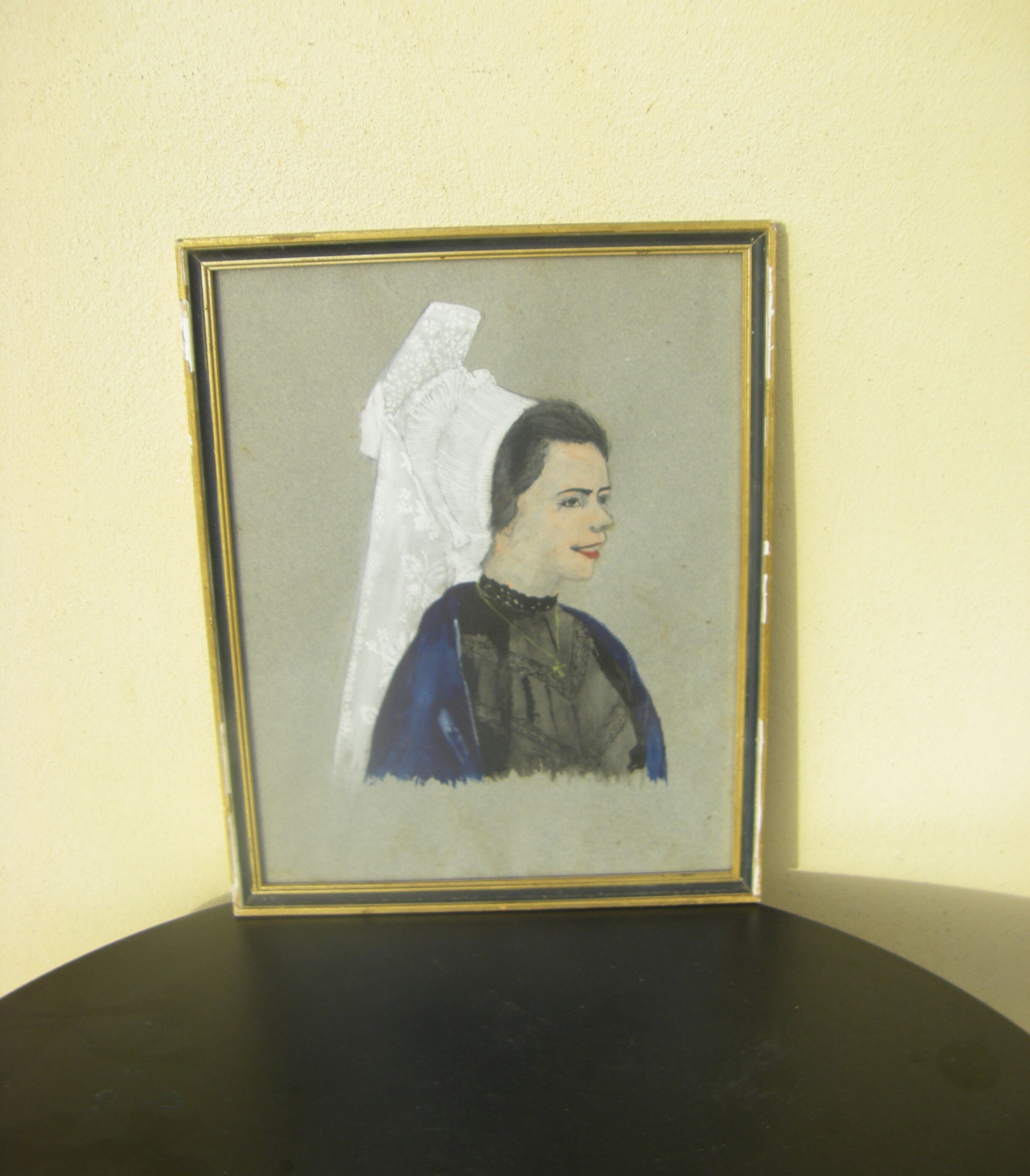 Portrait d'une jeune bretonne
