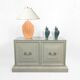 1980s salmon pink ceramic table lamp art deco pastel midcentury golden girls