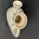 Small ceramic goat figurine with green Cyprus decoration, 20th century