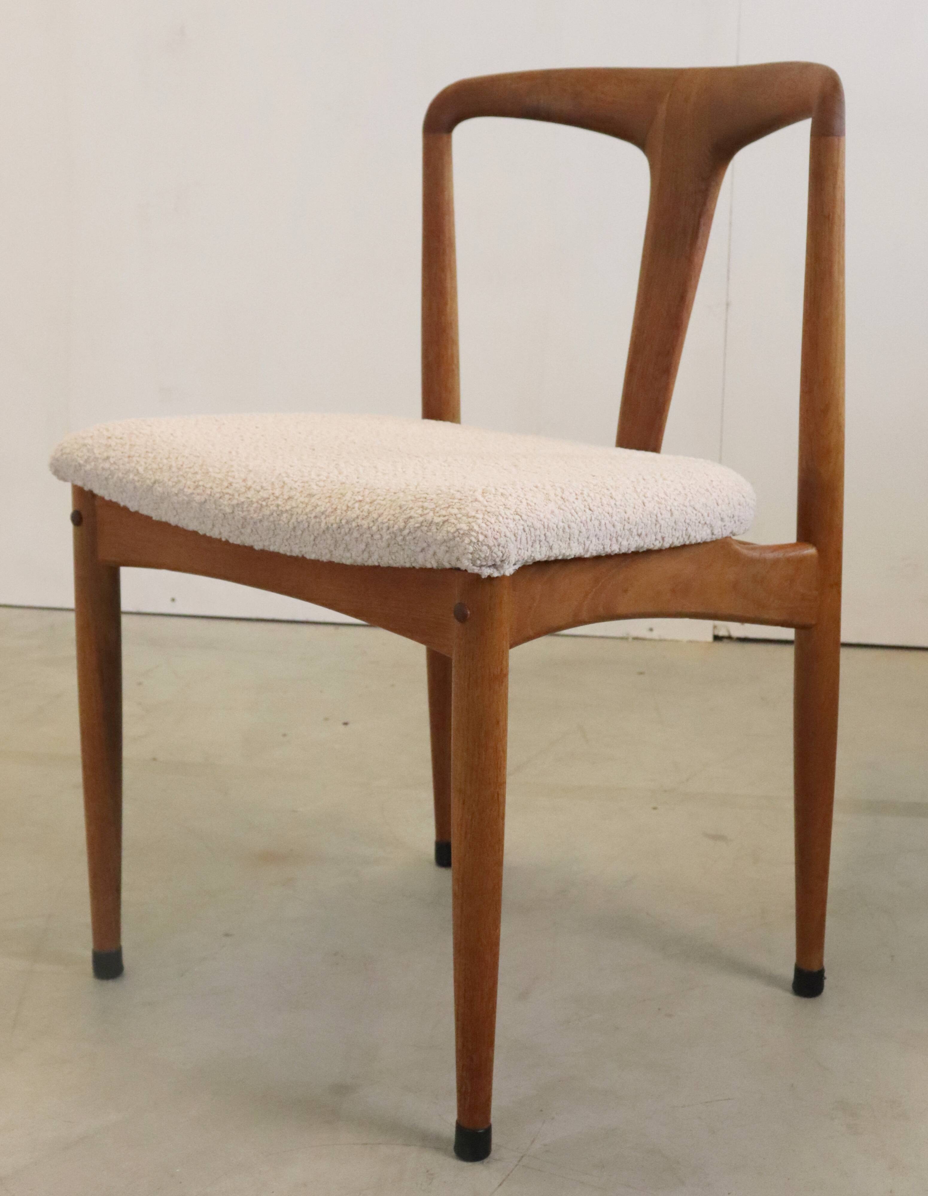 Set van 4 Johannes Anders voor Uldum Juliane stoelen 'Dyrepark'
