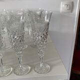 Service of 46 crystalline glasses