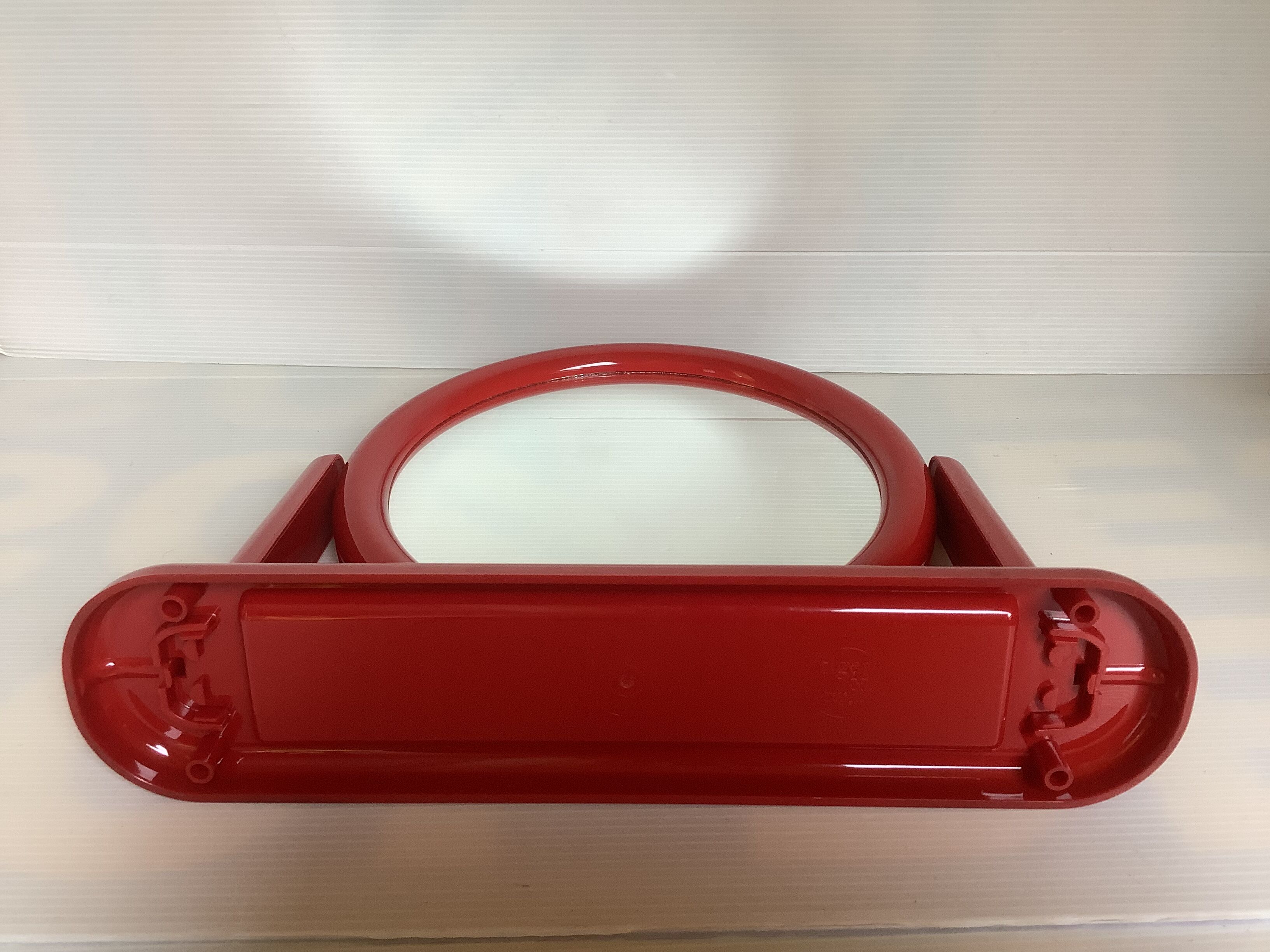 Tiger red plastic table mirror made in holland