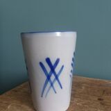 Alsace stoneware tumbler mug glass