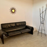 Sofa DESEDE DS-2011 2/3 seater vintage leather design of the 80s
