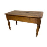 Table pétrin dauphinois en noyer