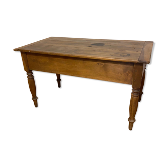 Table pétrin dauphinois en noyer