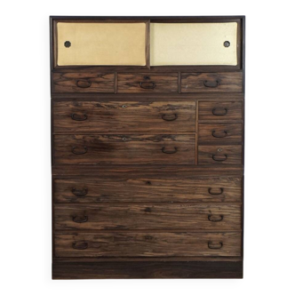 19th century Japanese cabinet in rosewood