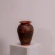 Vase design floral Eiwa vers 1970