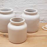 Lot 3 pots grès anciens