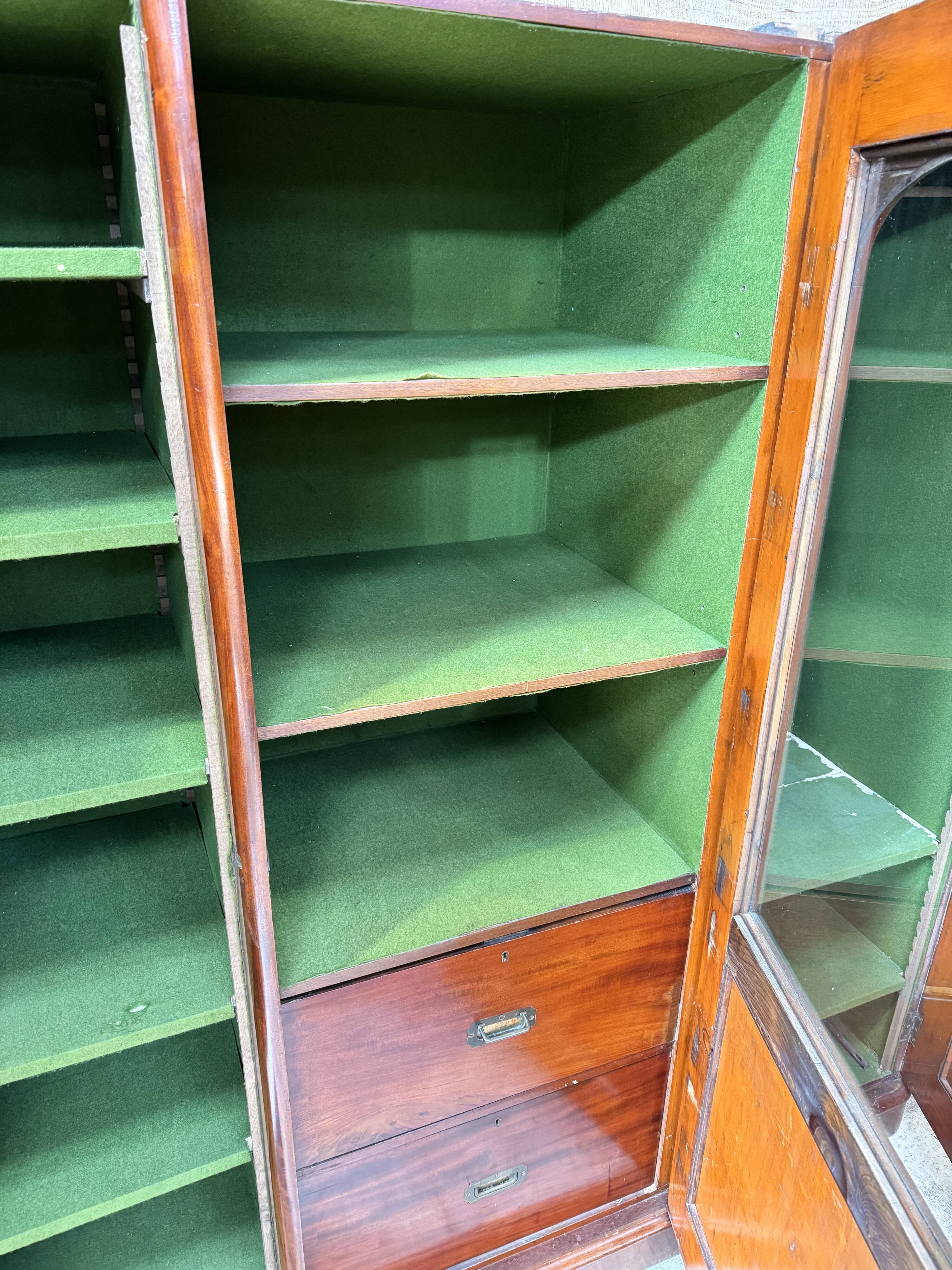 Victorian mahogany library