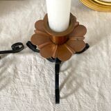 Pair of vintage retro candlesticks