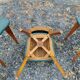 Set 6 vintage chairs