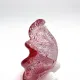 Barovier Toso Murano 1950 Ruby Red Pocket Bowl