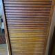 Pair of oak curtain file cabinets