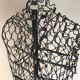 Mannequin buste couturière tripode Idéal métal et bois vintage 50