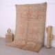 Peach Vintage Moroccan Rug 164 x 266 cm, Berber Wool Rug, Handmade Boho Rug