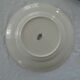 4 flat plates Keller & Guerin Luneville décor flowers Passionflower blue faience old