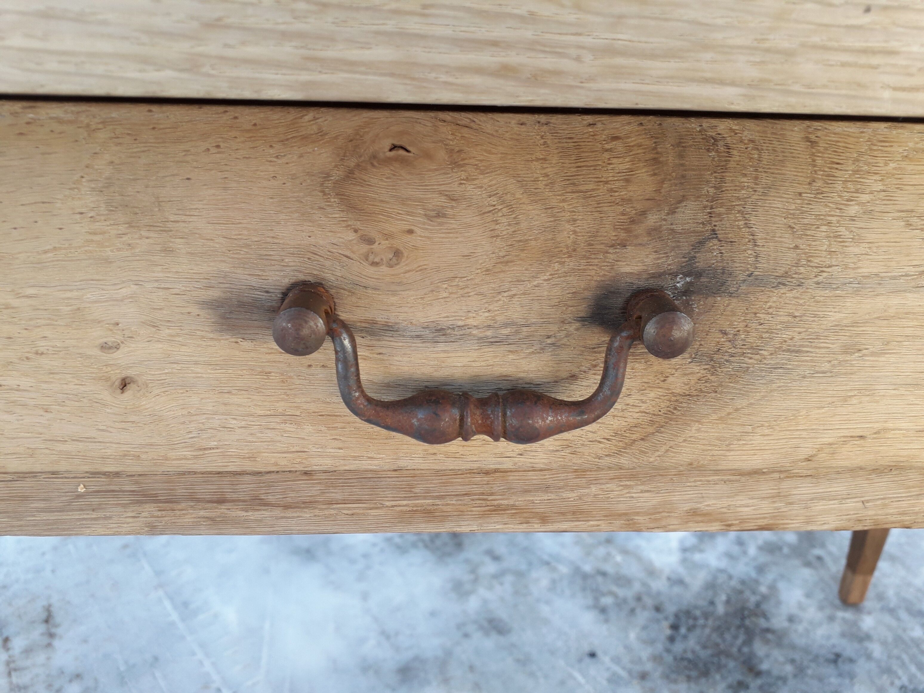 Old farmhouse table 140 cm