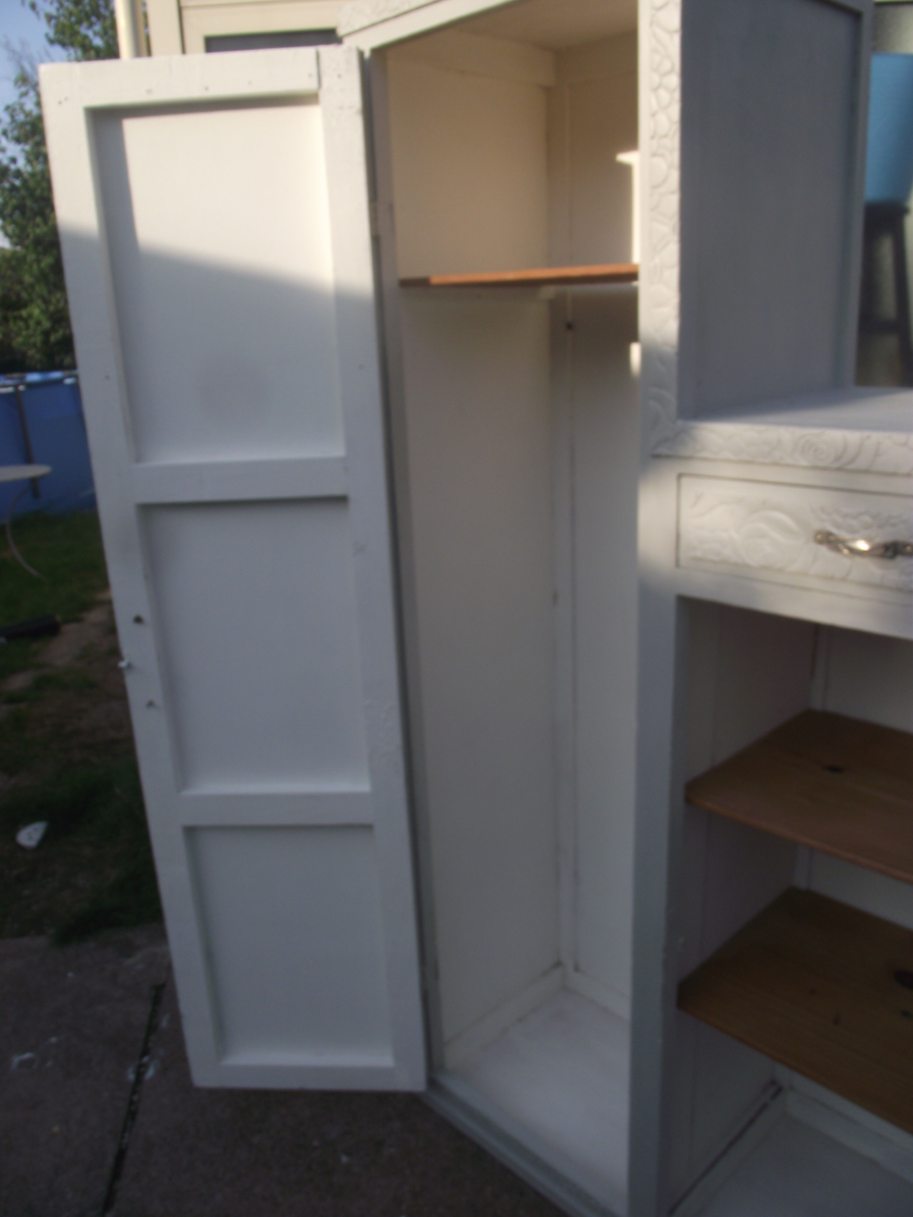 Parisian Art Deco asymmetrical wardrobe