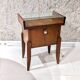 Table de chevet en noyer