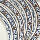 4 flat ironware plates “Colbert” Creil and Montereau