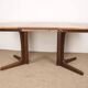 Table scandinave télescopique vintage teck
