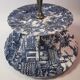 Two-story server The hunter by Myott / Hunting / the hunter / cake display / earthenware