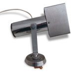 Applique wall years 70 alu brushed