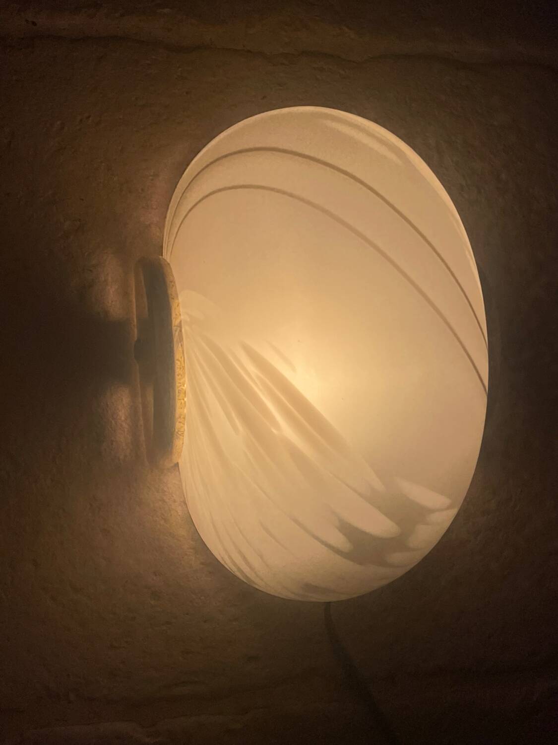 Paire d’appliques Murano vintage