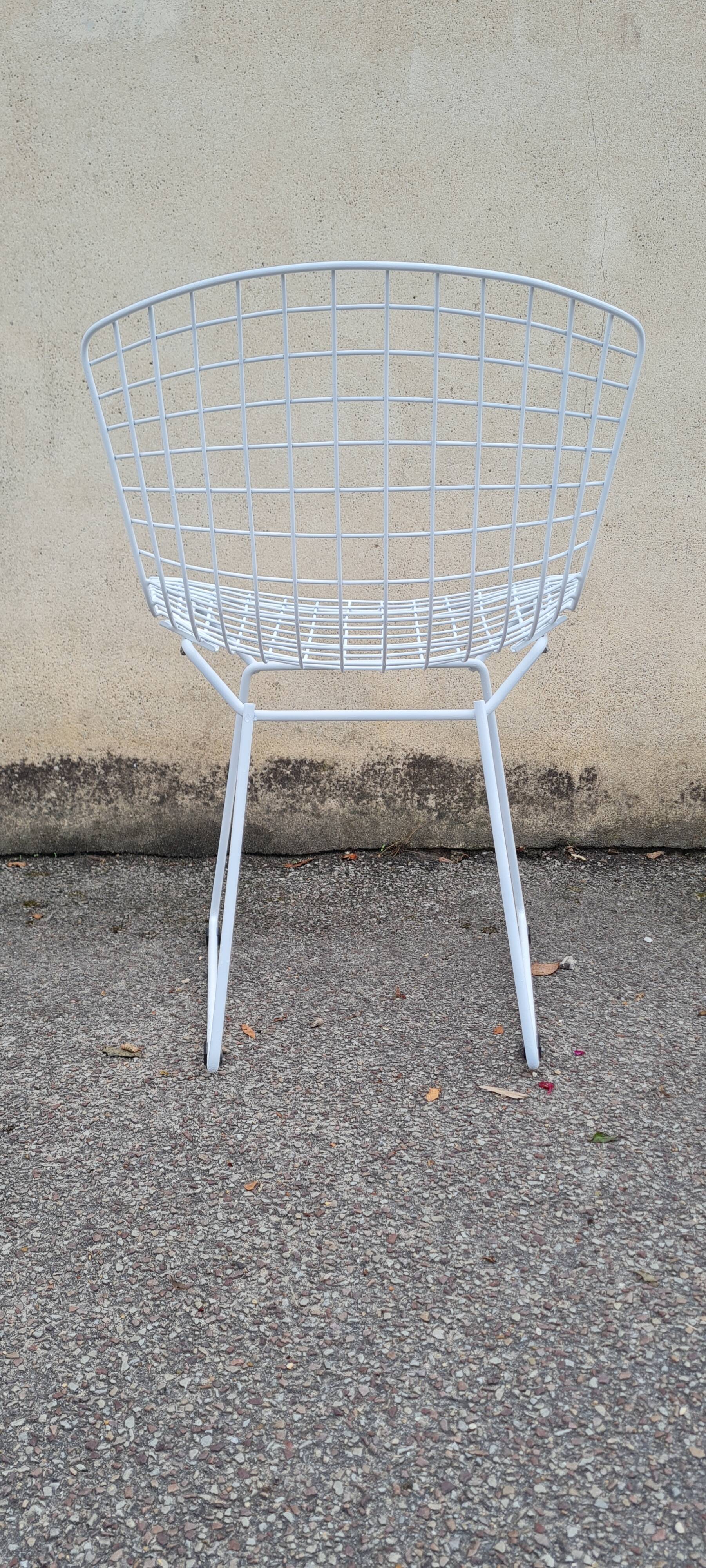 Chair wire by Harry Bertoia