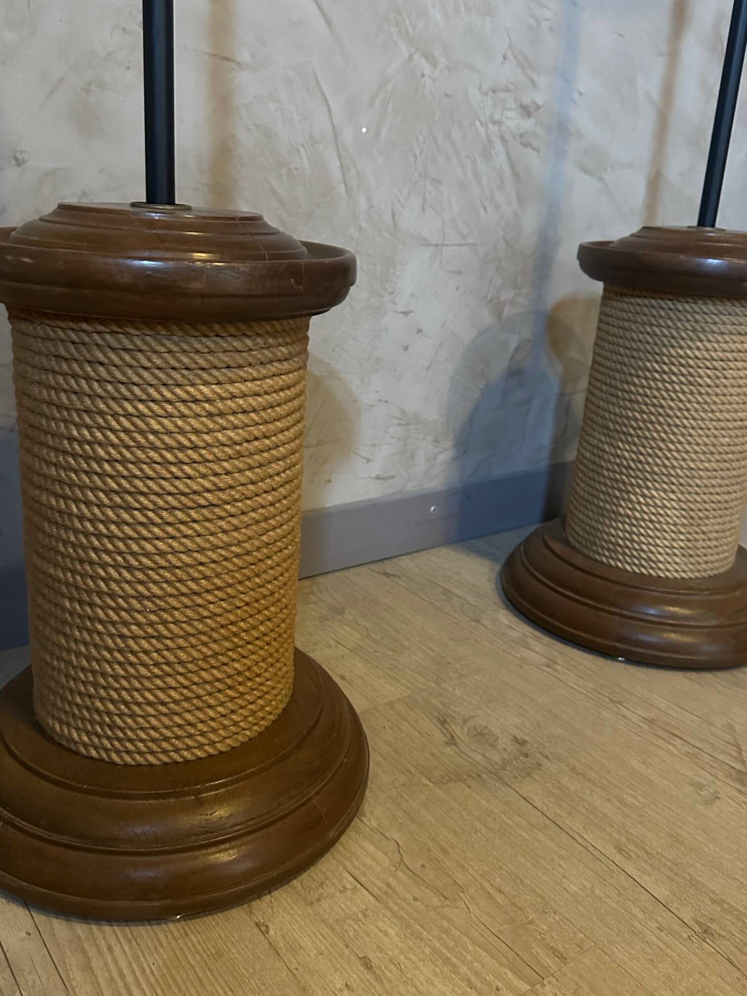 Paire de lampadaire