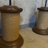 Pair of floor lamps
