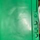 Vintage children's desk 70s green plastic