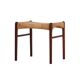 Repose-pieds en palissandre, design danois, années 1970, production : Danemark