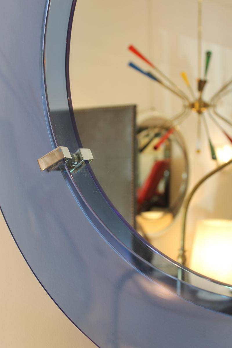 Mirror blue Italian year 60