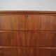 Mid-Century Modern Danish Chest of Six Drawers, Tallboy in Teak, Denmark, 1960
