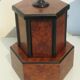 Cigar humidor in cedar burl