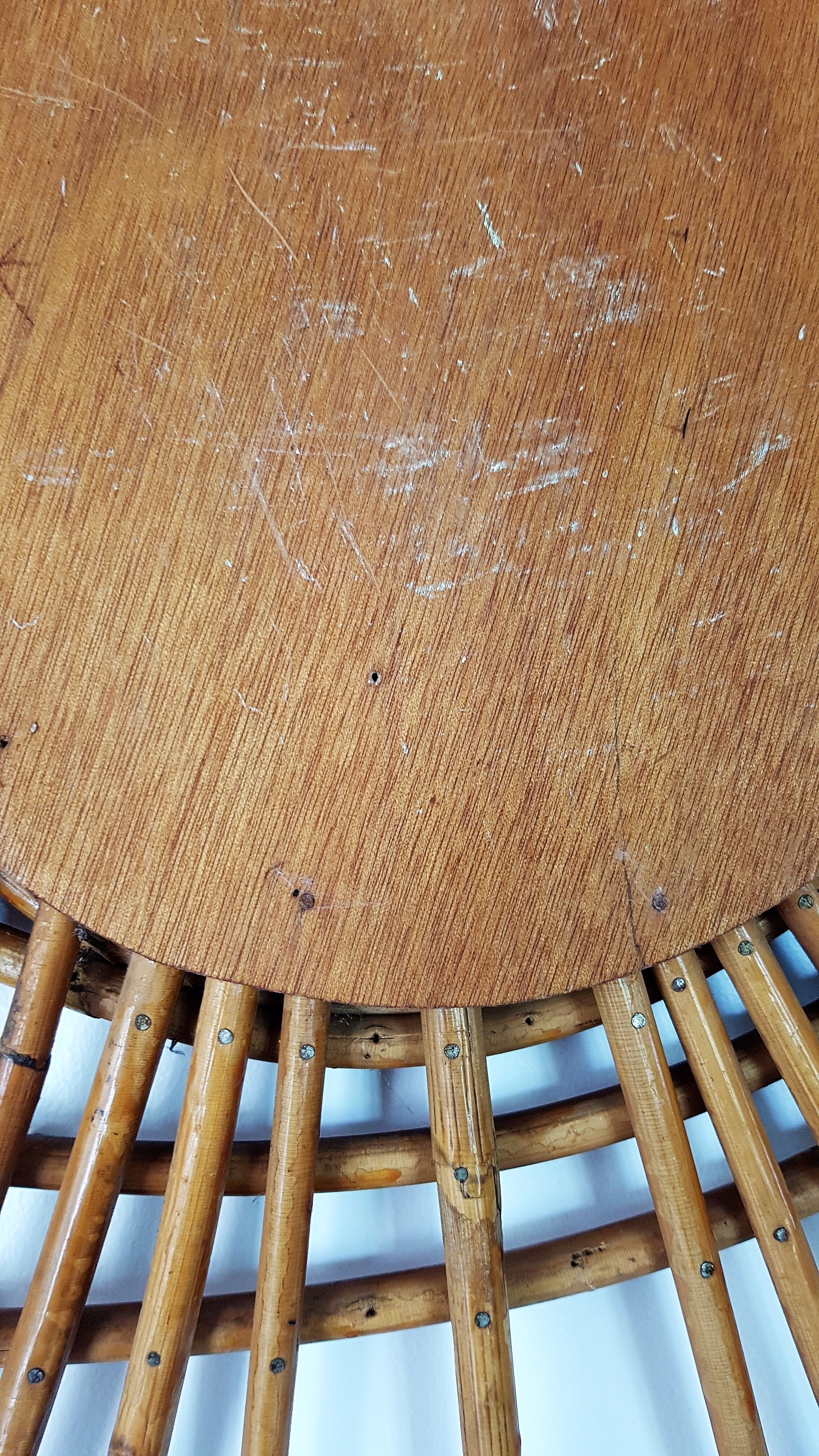 Mirror in rattan galaxy or ortf 80x61cm