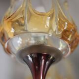 Vintage pendant light, Oberglass Austria glass pendant light, Murano style
