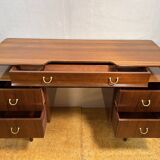 Mid-Century Retro Vintage Teak Floating-Top Desk by GPlan E. Gomme – 1960