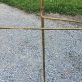 Valet de chambre of the 50s in gilded brass and wood