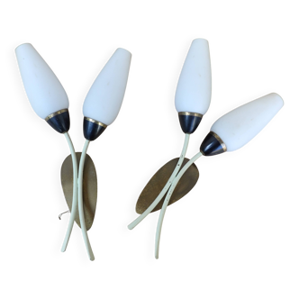 Pair of 1960 wall lights