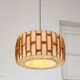 Mid-Century Danish Pendant Lamp in Teak, 1960s
