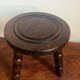 Wooden tripod stool for plant holder