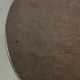 Practical round antique English tilt top table from the 18th century