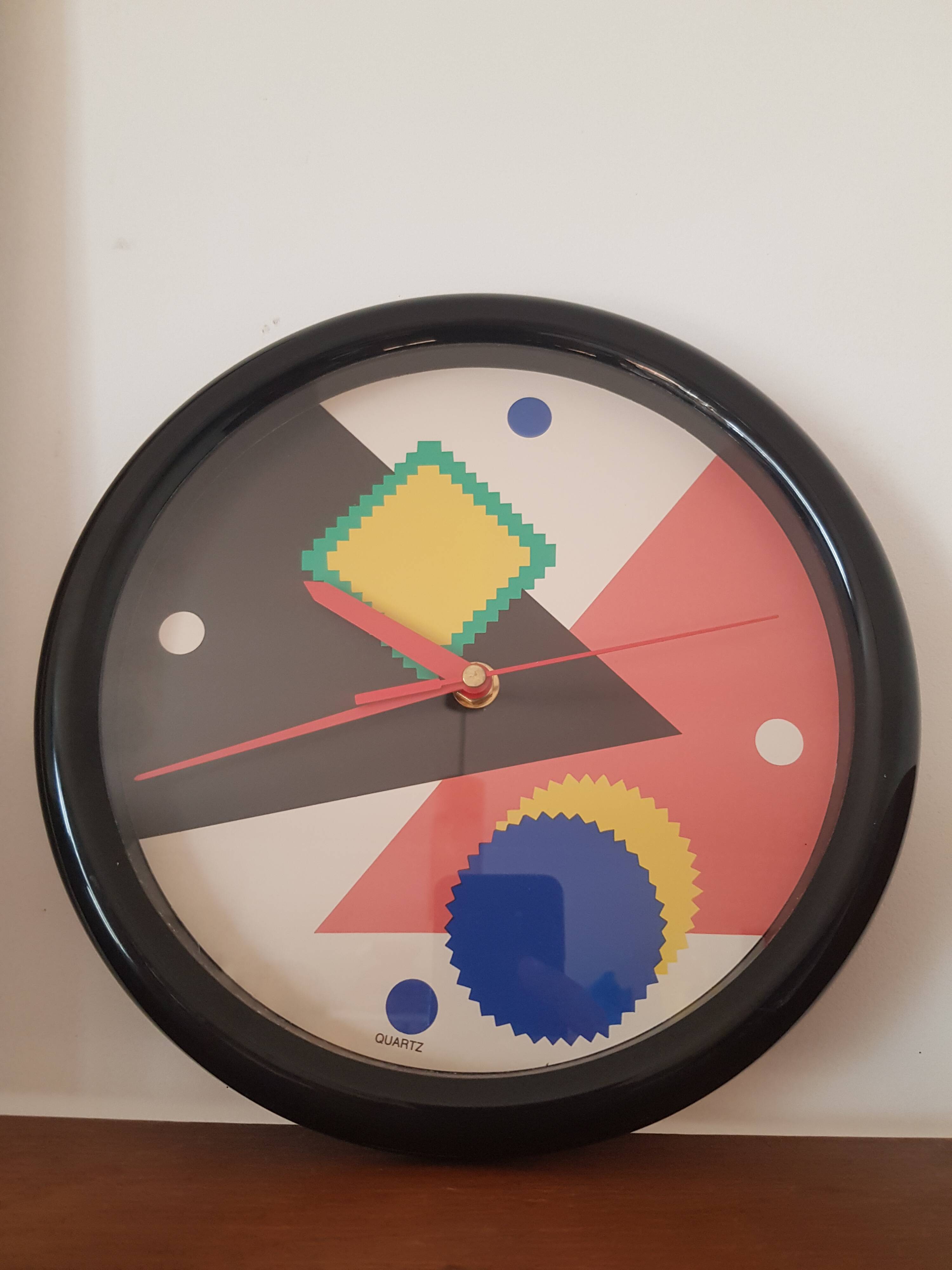 80s ikea wall clock