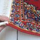 Red Persian carpet