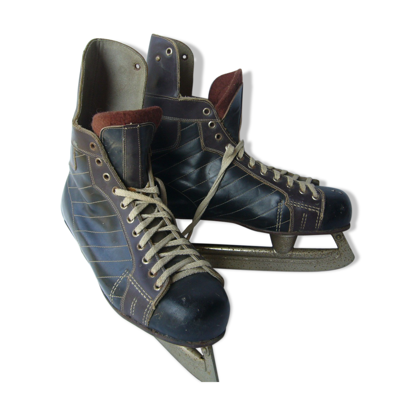 Pair of vintage ice skates