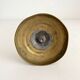 Antique brass candlestick candle holder decorated vintage