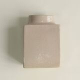 Cuubik small opal vase